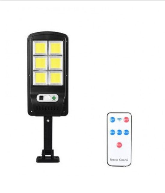 🏡 Seguridad nocturna garantizada – Lámpara solar con control remoto