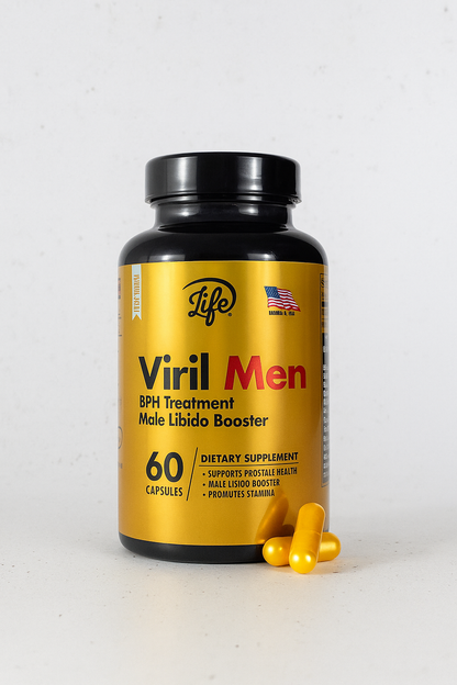 ✨ Viril Men: Vitalidad y energía natural para hombres activos