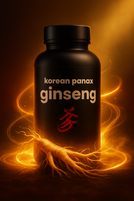 Energía y enfoque natural con Ginseng Coreano Panax