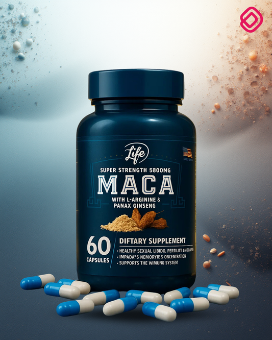 Activa tu energía natural con Maca Super Strength 5000mg